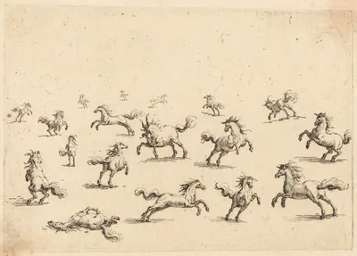 Horses Running
