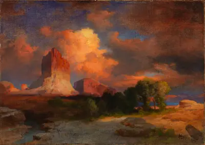 Sunset Cloud, Green River, Wyoming
