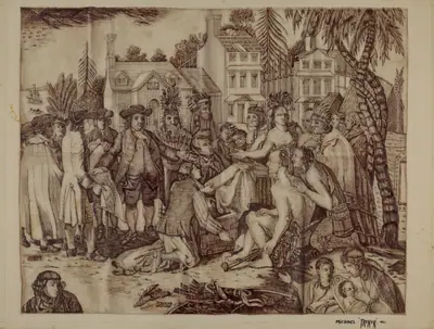 Printed Historical Textile