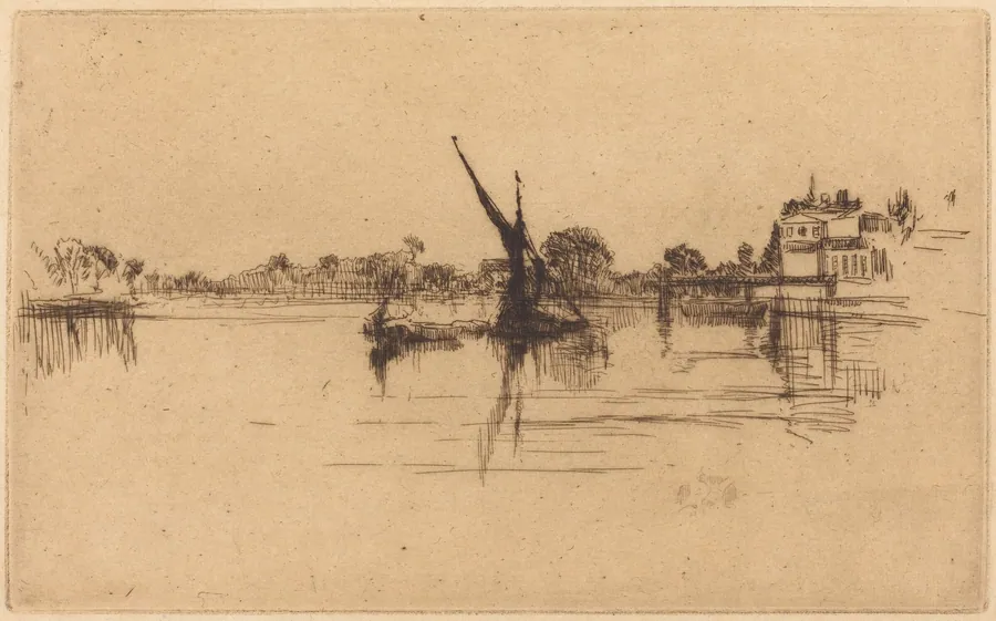 The Little Putney, No.II by James McNeill Whistler
