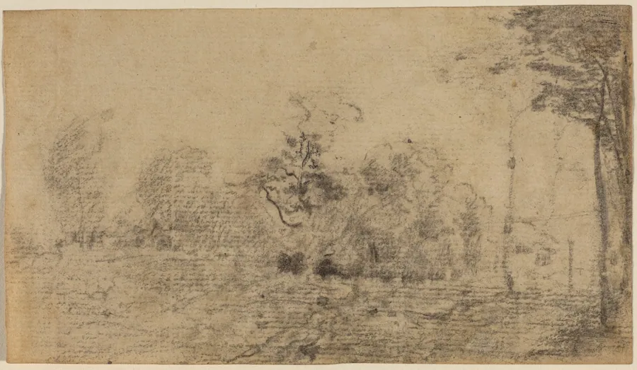 Landscape II by Théodore Rousseau