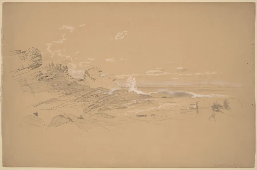 Maine Coast by Aaron Draper Shattuck