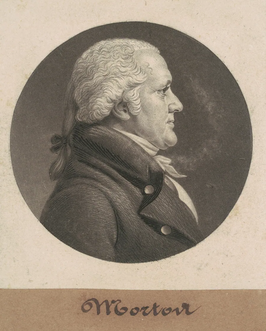 Perez Morton by Charles B. J. Févret de Saint-Mémin