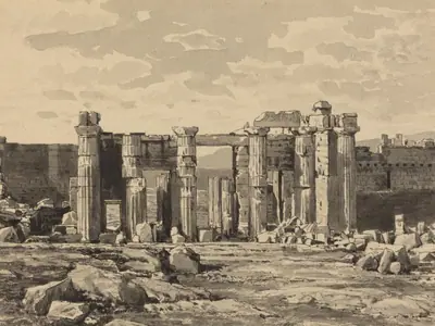 The Propylaeum from the East