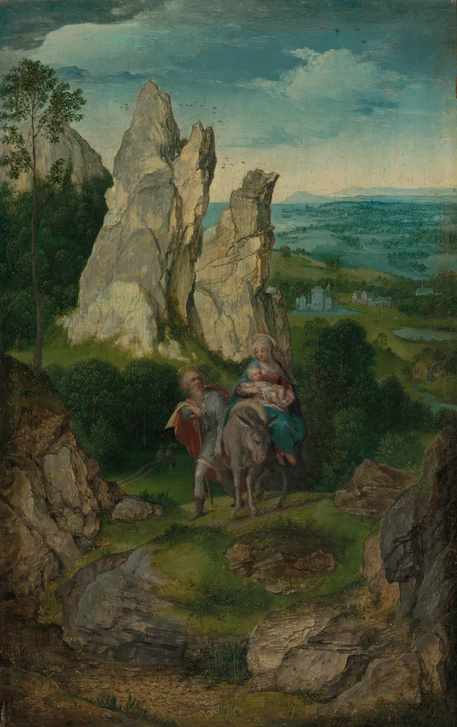 The Flight into Egypt by Anonymous Artist