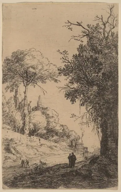Part of the Via Flaminia