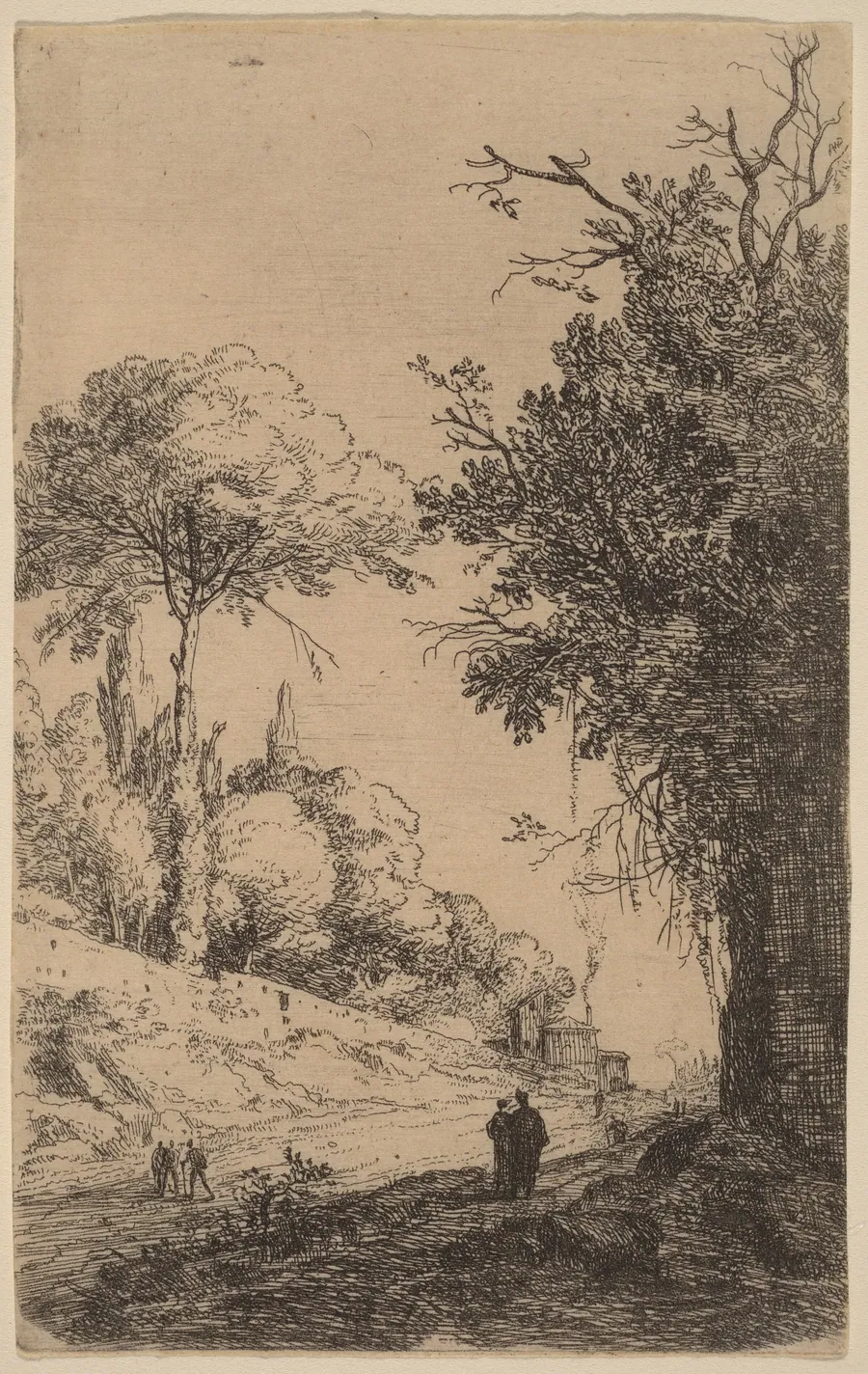 Part of the Via Flaminia by Bartholomeus Breenbergh