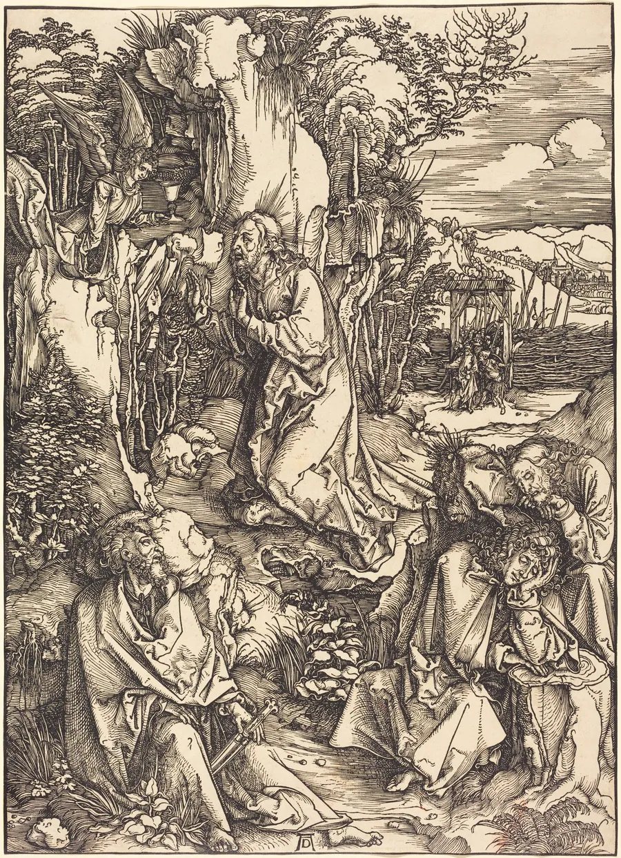 Christ on the Mount of Olives by Albrecht Dürer