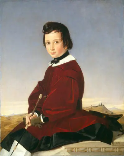 Portrait of a Young Horsewoman