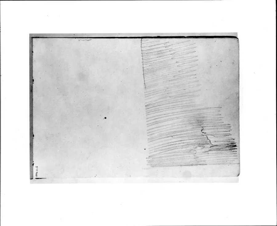 Sky Sketch (from Sketchbook VII) by William Trost Richards