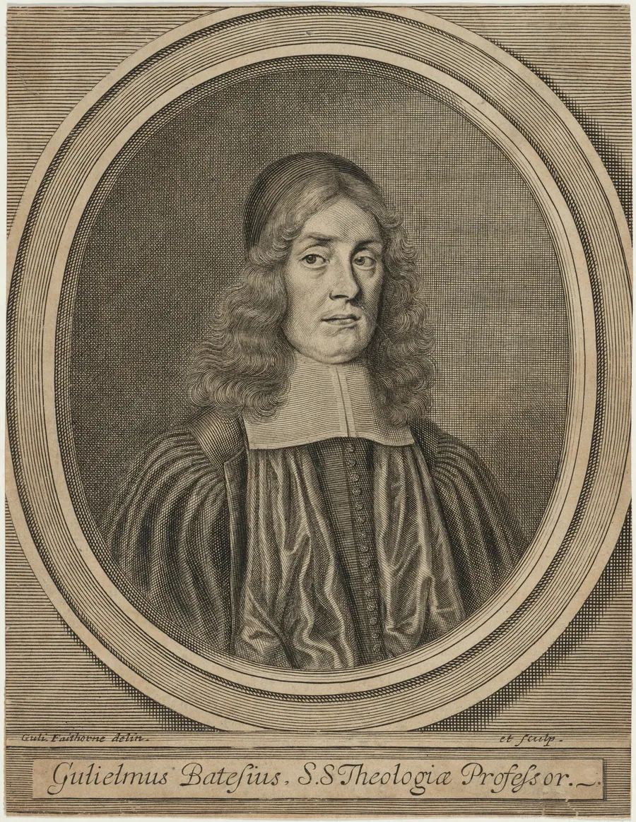 William Bates, D.D. by William Faithorne