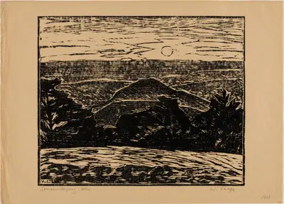 Sonnenuntergang (Alb)