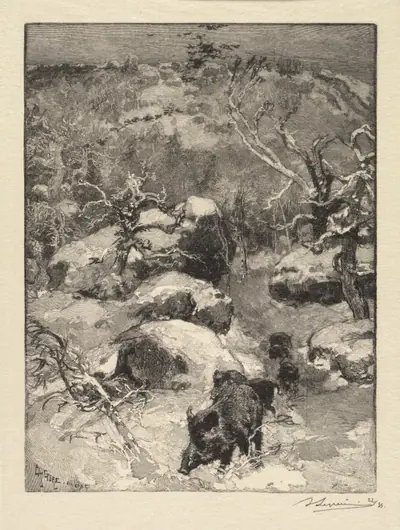Fontainebleau Forest: Cuvier-Châtillon Cliff