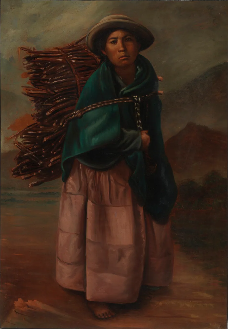 Quechua Girl by Unidentified (South American?)