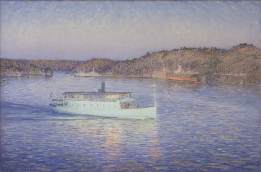 Den hvide båd by Eugen