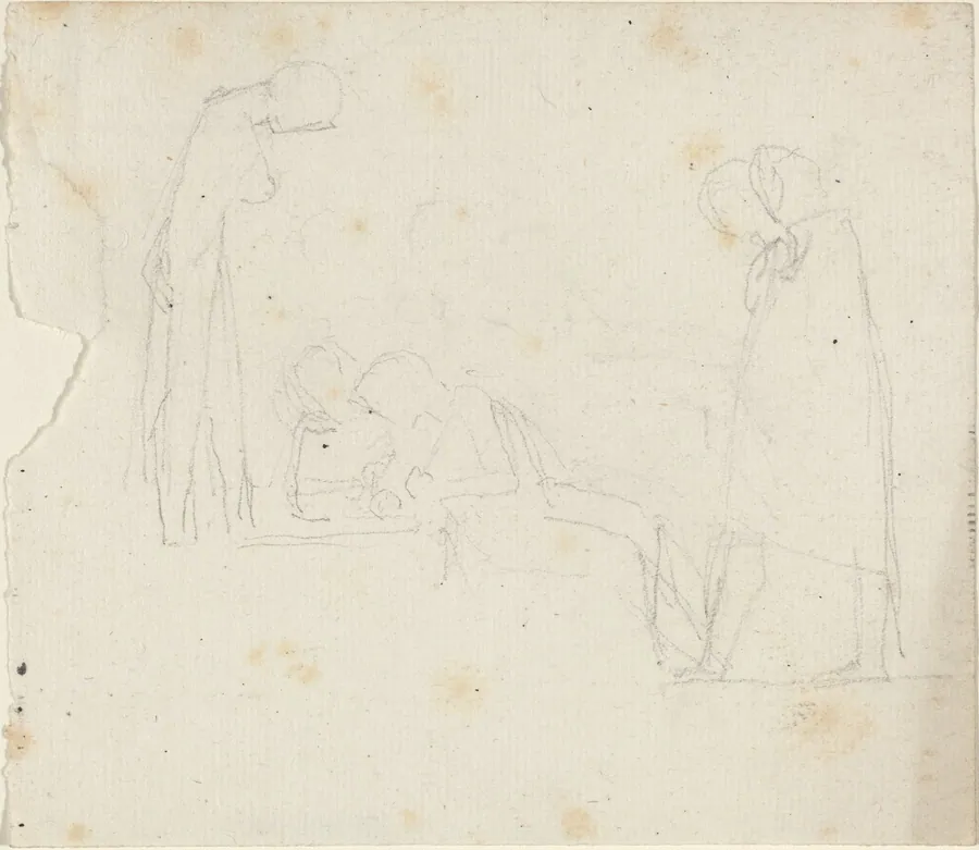 Group of Five Figures by John Flaxman