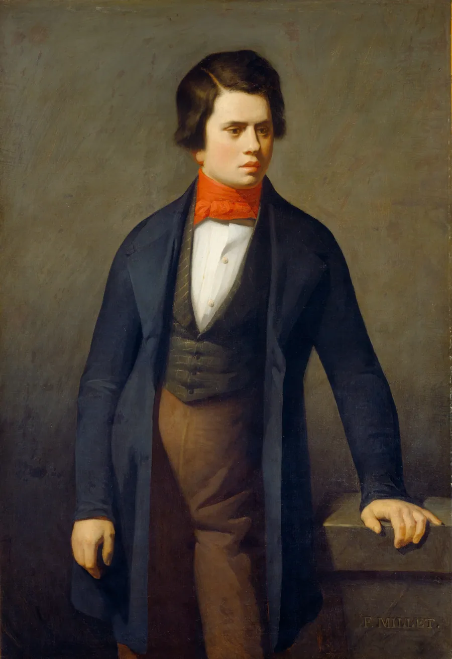 Leconte de Lisle by Jean-François Millet