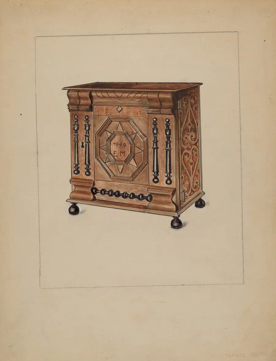 Cabinet for Storage by Charles Squires