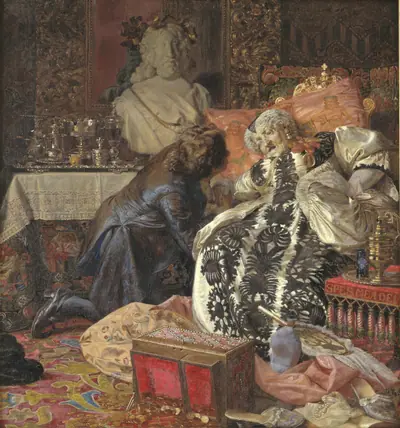 Dronning Sophie Amalies død
