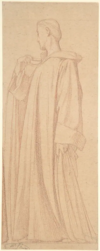 Saint Cloud; Study for the frieze at Saint-Vincent-de-Paul, Paris