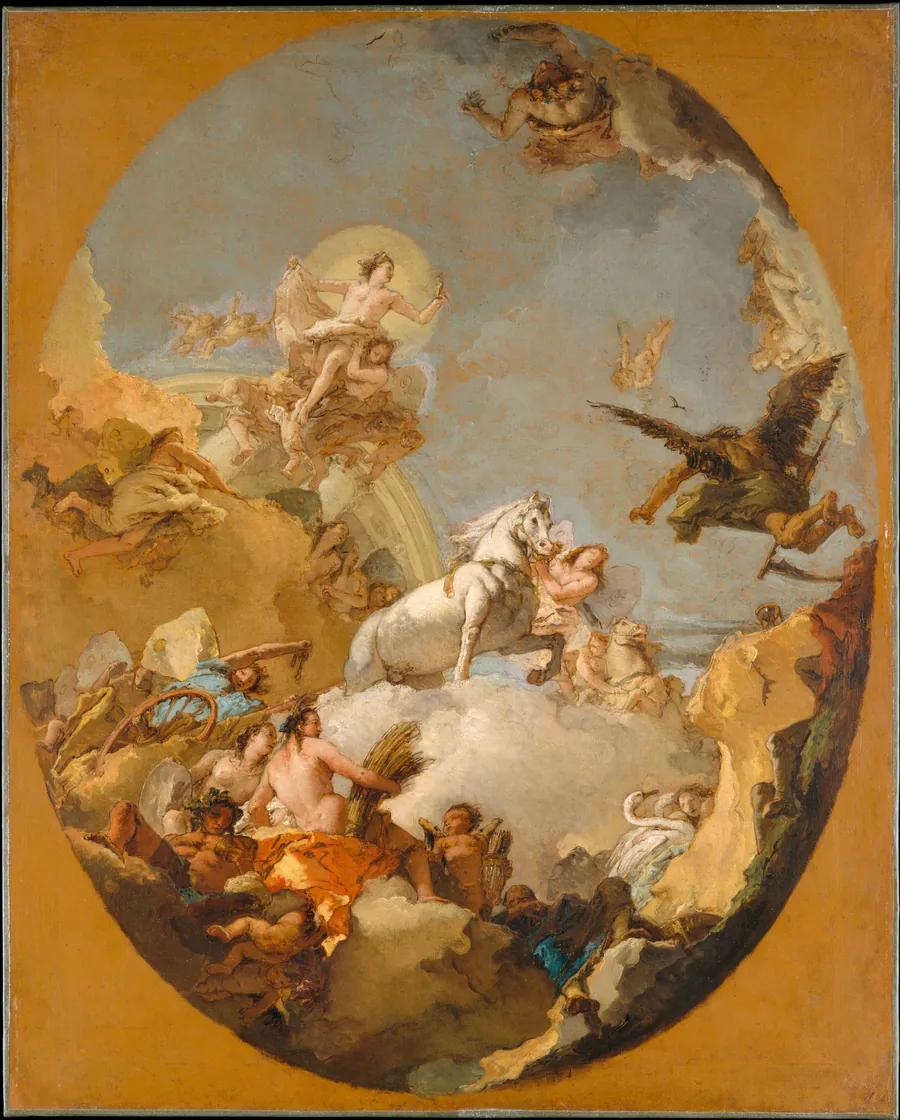 The Chariot of Aurora by Giovanni Battista Tiepolo