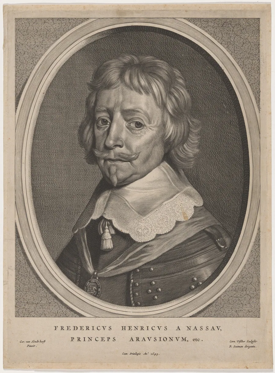 Frederick Henry of Orange by Cornelis Visscher