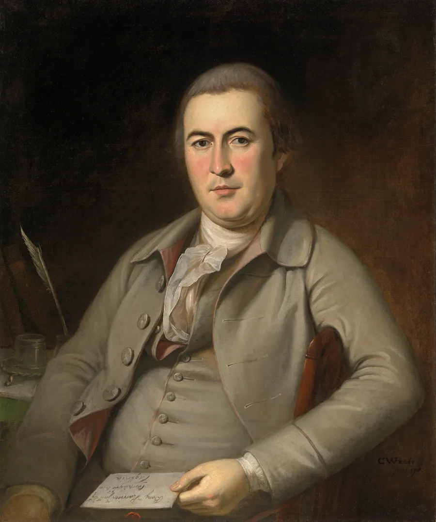 Benjamin Harrison, Jr. by Charles Willson Peale, 15 Apr 1741 - 22 Feb 1827