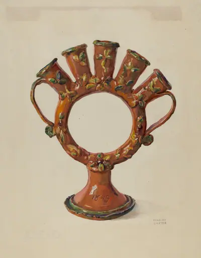 Pa. German Flower Holder