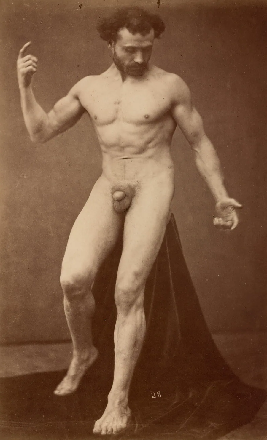Nude Study by Gaudenzio Marconi