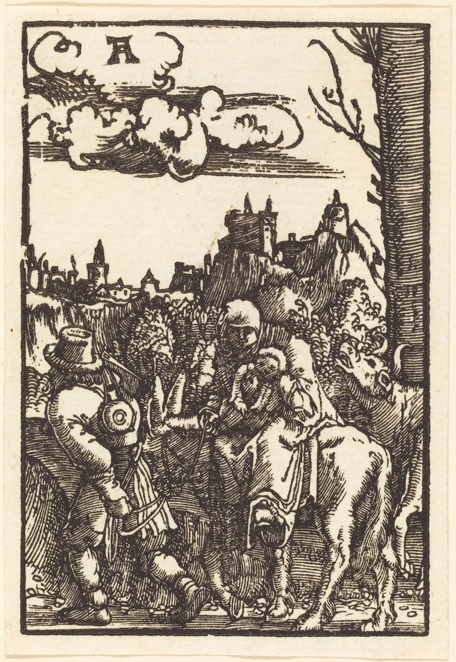 The Flight into Egypt by Albrecht Altdorfer
