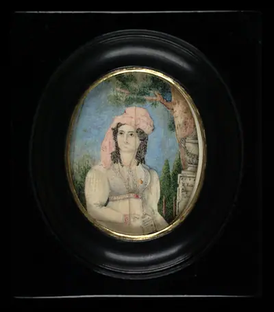 Dama desconocida con turbante rosa (Lady with Pink Turban)