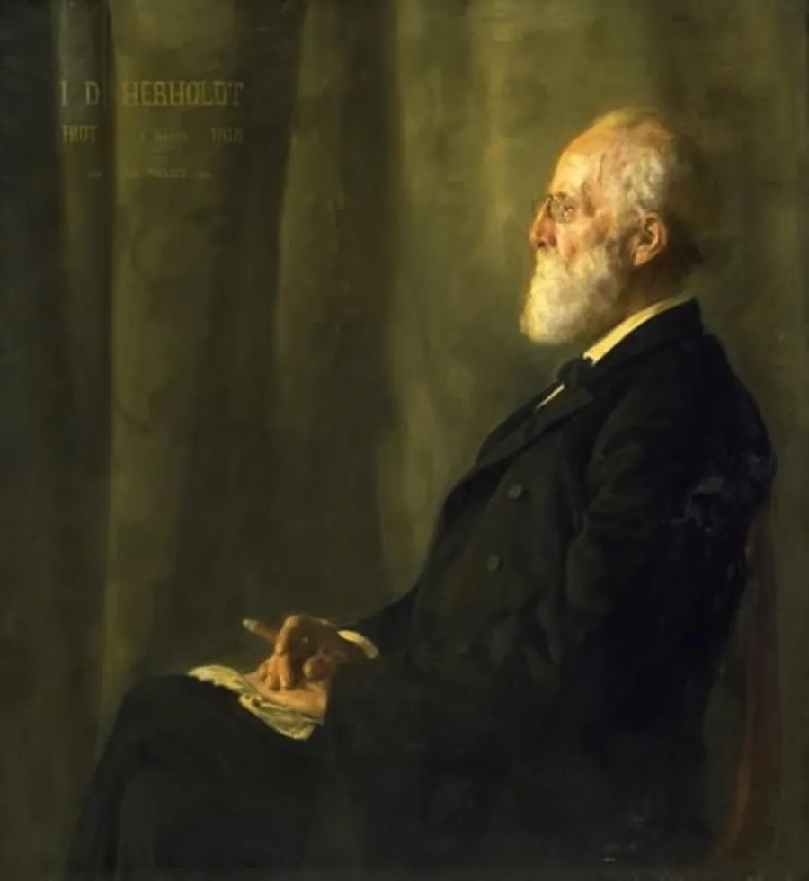 Arkitekten J.D. Herholdt by Julius Paulsen