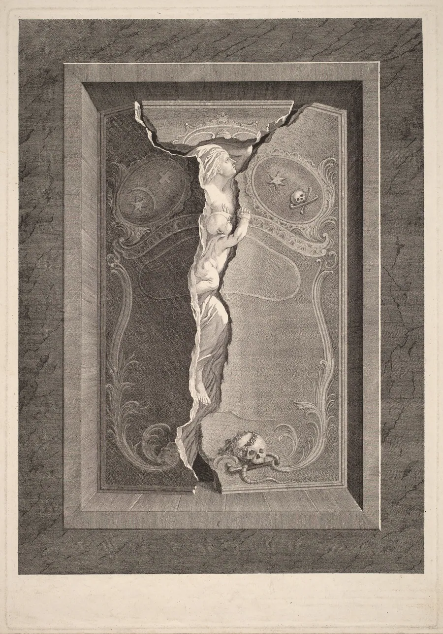 The Tomb of Madame Langhans by Christian von Mechel