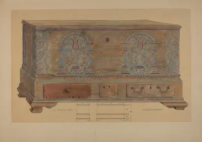 Pa. German Chest