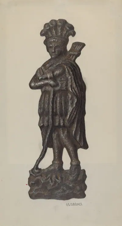 Cast Iron Ornament