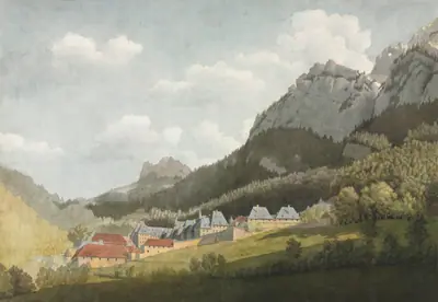Paysage de la Grande Chartreuse