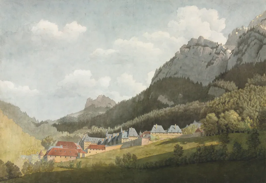 Paysage de la Grande Chartreuse by Jean Lubin Vauzelle