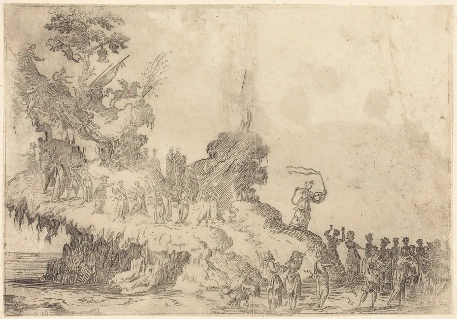 The Float of Mount Parnassus by French 17th Century