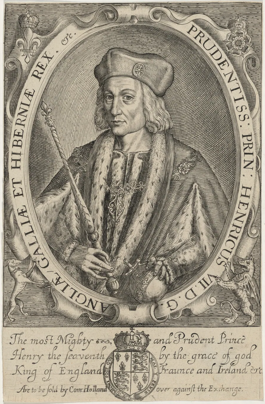 Henry VII of England by Renold Elstrack