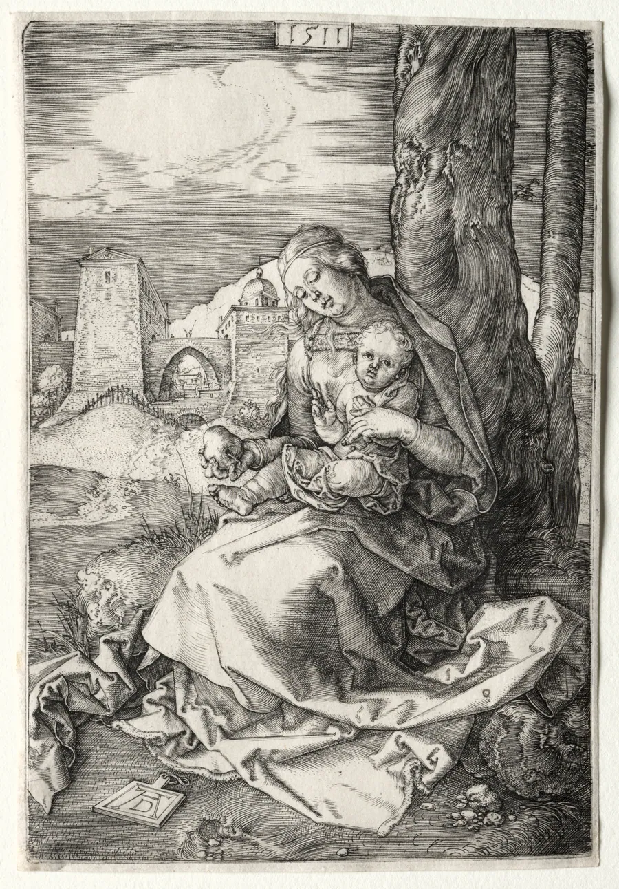 The Virgin and Child with the Pear by Albrecht Dürer