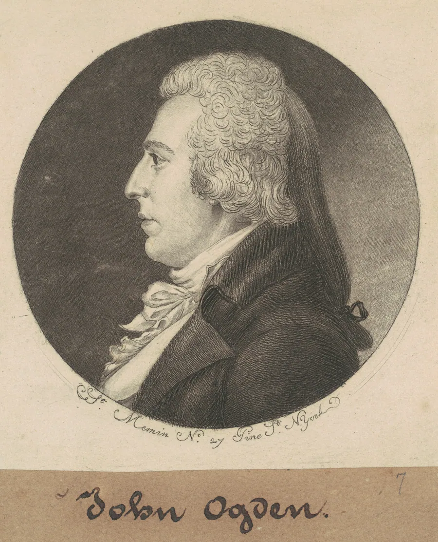David A. Ogden by Charles B. J. Févret de Saint-Mémin