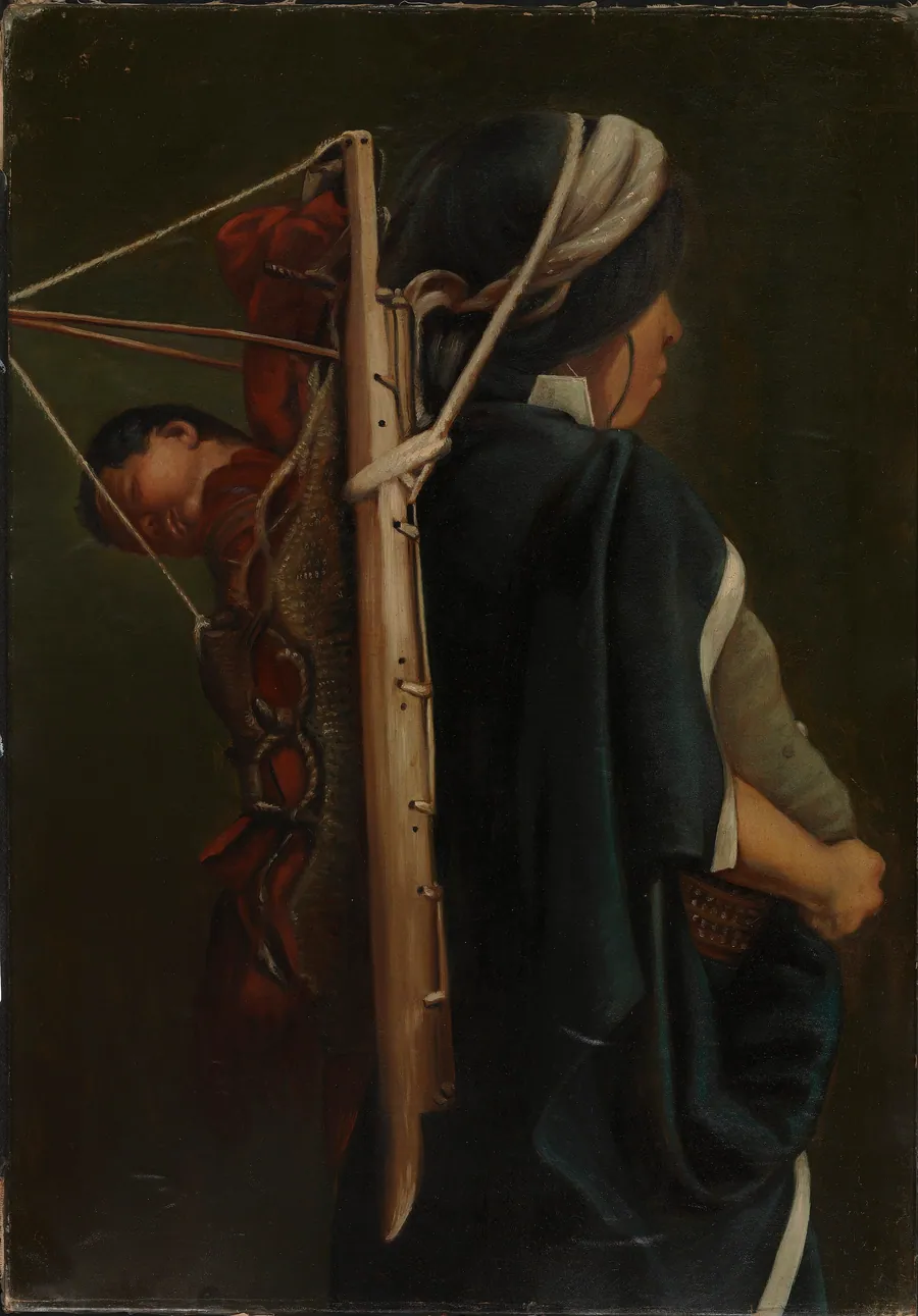 Araucanian Woman by Unidentified (South American?)