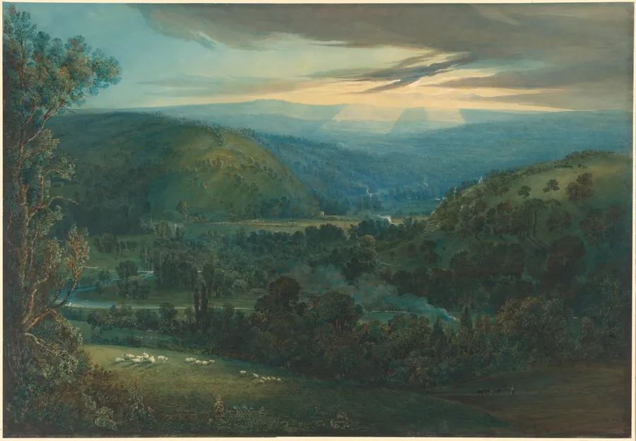 Dawn in the Valley by William Turner of Oxford