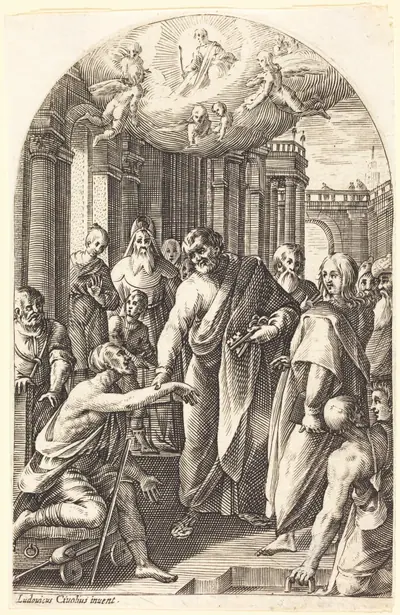 Peter and John Healing the Lame