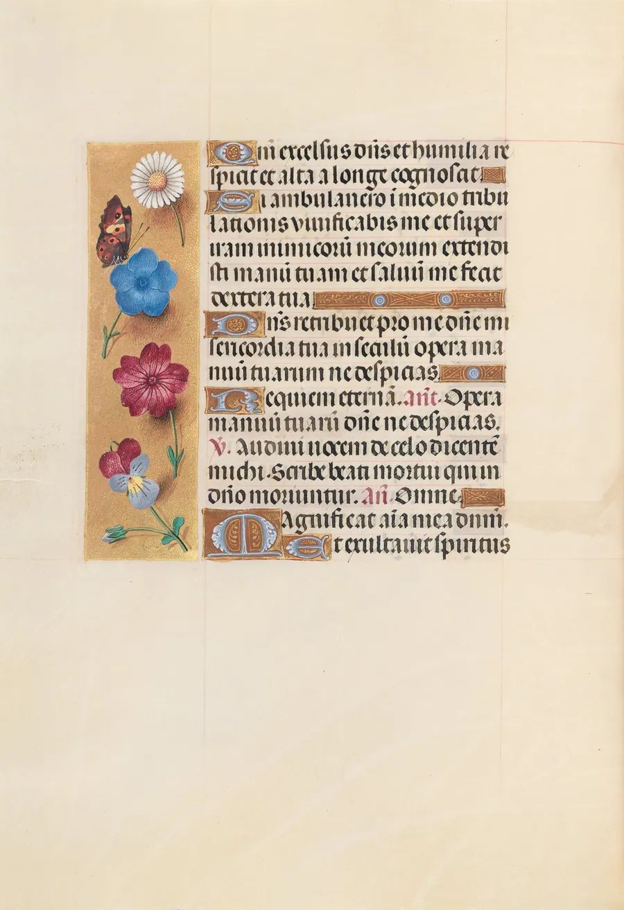 Hours of Queen Isabella the Catholic, Queen of Spain:  Fol. 223v by Master of the First Prayerbook of Maximillian