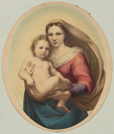 Copy after Raphael's Sistine Madonna