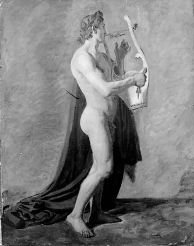 Apollon med lyren