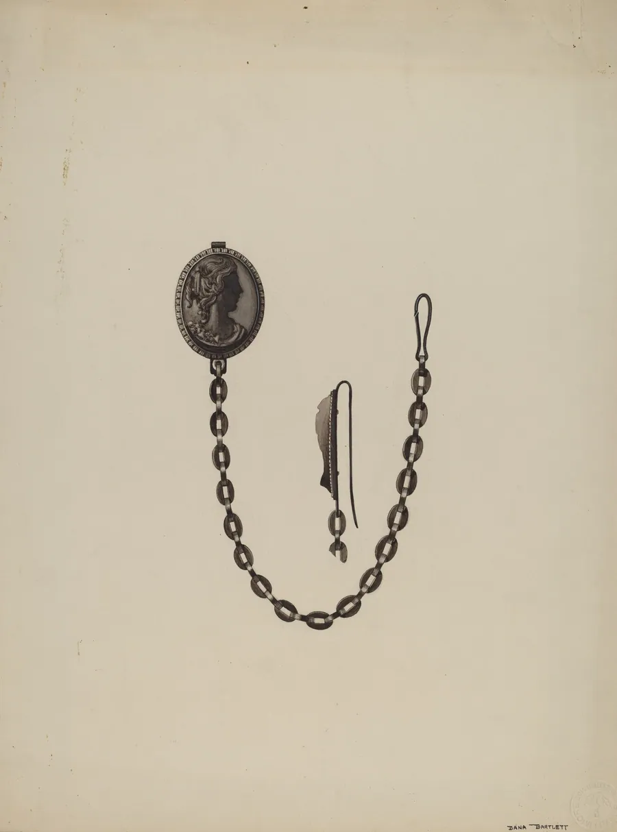 Medallion and Chain by Dana Bartlett