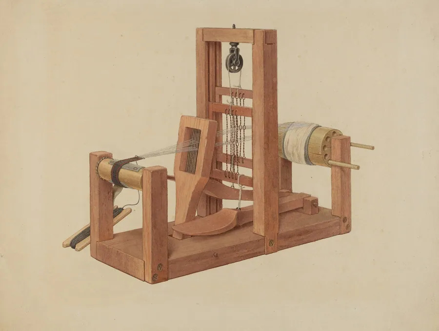 Shaker Hand Loom by Alfred H. Smith