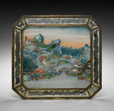 Screen with Landscape (reverse)